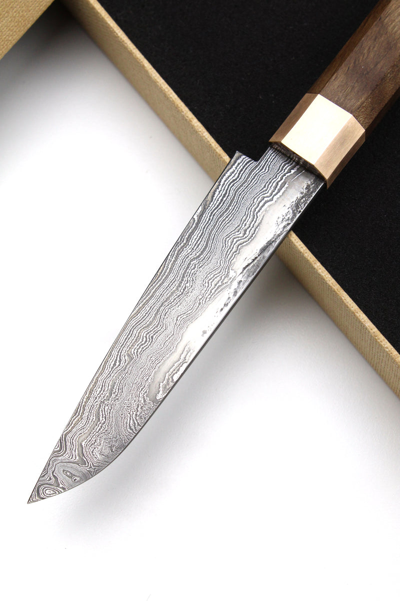 Petty Utilitiyknife Walnut Octagonal 1.0