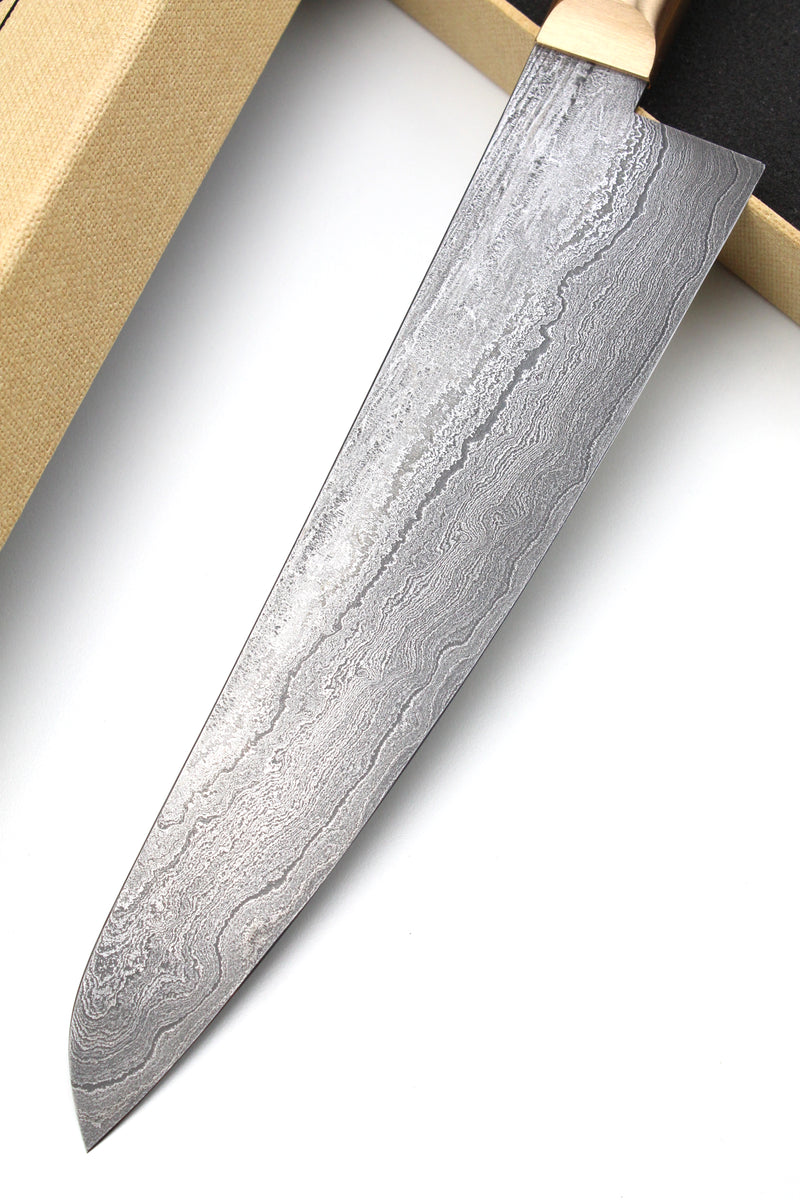 Gyuto Damascus 500L Walnut