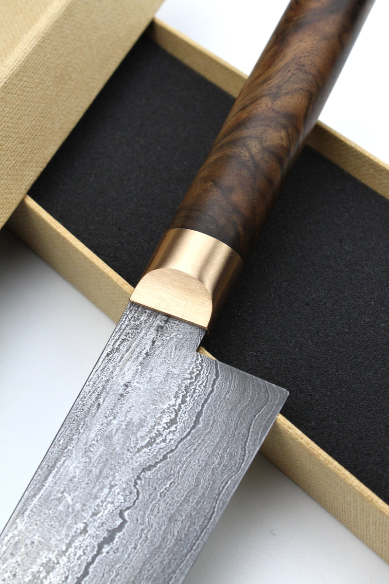 Gyuto Damascus 500L Walnut