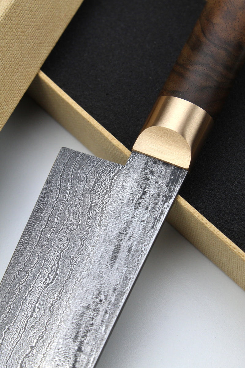 Gyuto Damascus 500L Walnut