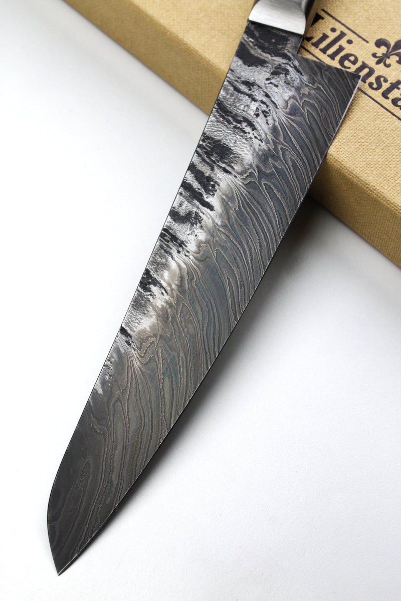 Gyuto Damascus Bog Oak HKT
