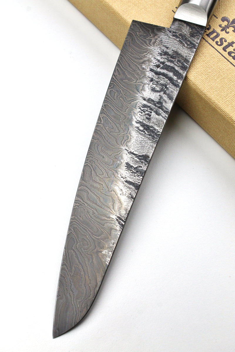 Gyuto Damascus Bog Oak HKT