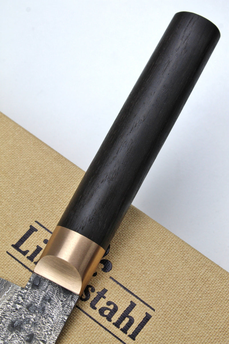 Gyuto Damascus Bog Oak 500L